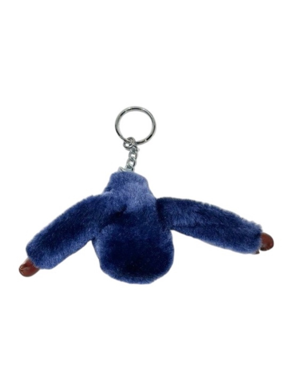 Kipling Y2K Vintage KYOUGMIN Blue Furry Monkey Keychain - Picture 5 of 5